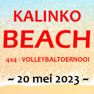 Inschrijving Kalinko Beachvolleybaltoernooi geopend