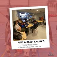 Uitnodiging Meet & Greet Kalinko op 13 september in Kadrinko