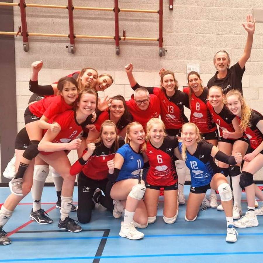 Dames 1 pakt alle punten tegen Volley Meerkerk ’95 DS1