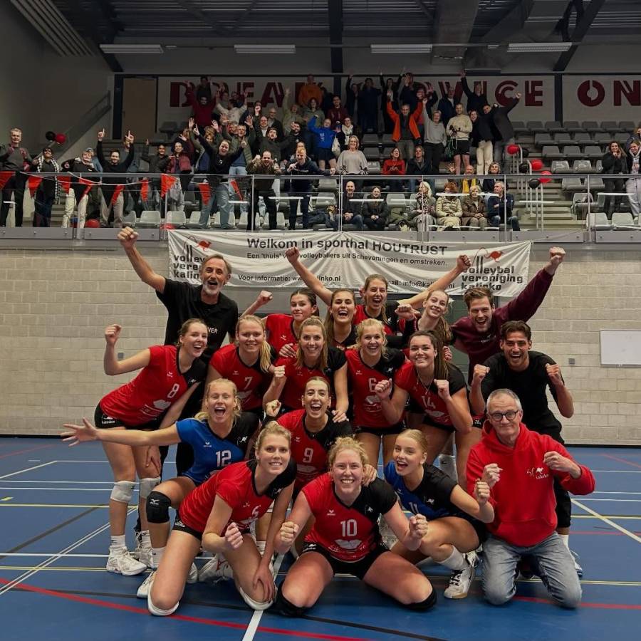 Magische bekeravond in Houtrust: Dames 1 naar volgende ronde