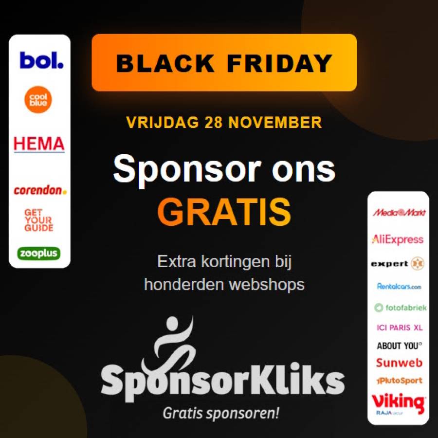 Sponsor het jeugdkamp 2026 gratis met SponsorKliks