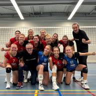 Kalinko dames 1 neemt vier punten mee uit Limburg!
