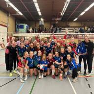 Dames 1 behoudt ongeslagen status in de week na het kampioenschap