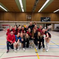 Dames 1 sluit ongeslagen het seizoen af