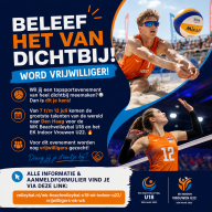 Vrijwilligers gezocht voor twee topsportevenementen