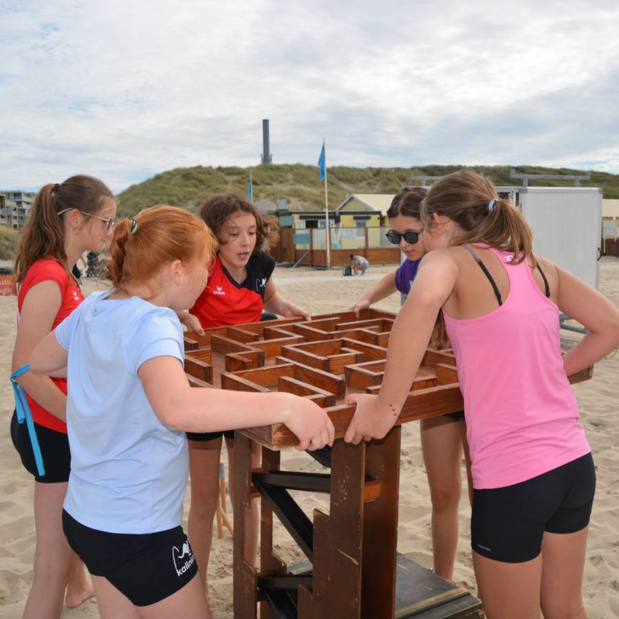 Meisjes C had het druk tijdens het verenigingsweekend! 