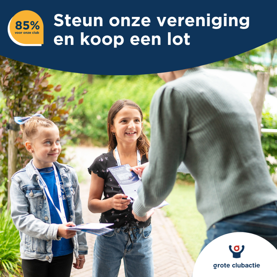 De Grote Clubactie is weer van start gegaan