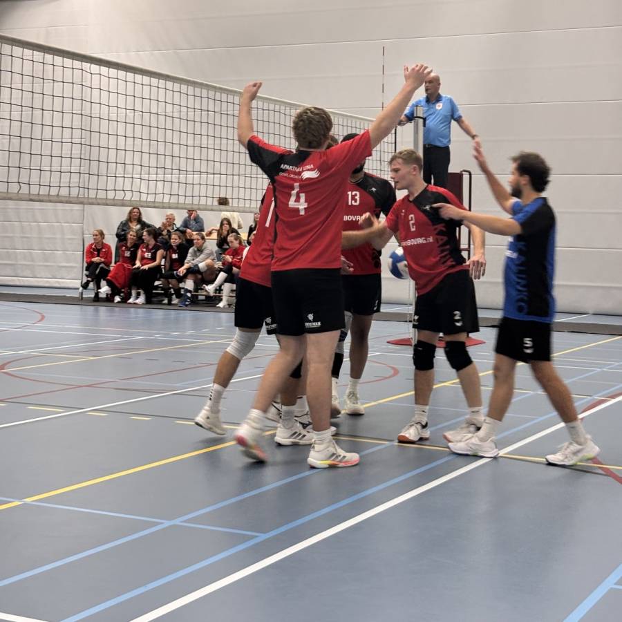 Ook Heren 1 bekert door na zwaarbevochten overwinning
